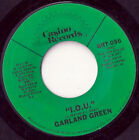 Garland Green - I.O.U. / It's A Backdoor World (7")