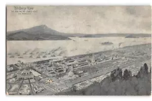 San Francisco, CA 1915 PPIE Birdseye Ansicht Ausstellung Vintage Postkarte - Bild 1 von 2