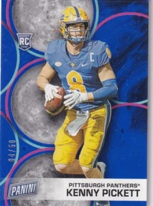 Panini 2022 Father's Day NFL No. FD3 Kenny Pickett Rookie Blue 4/50 - Bild 1 von 2