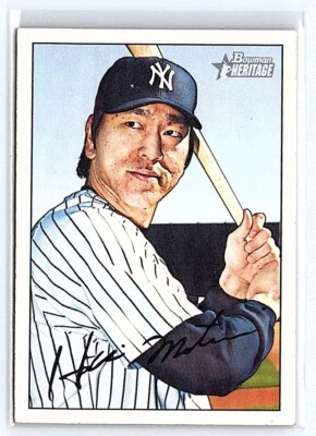 HIDEKI MATSUI  YANKEES  2007 BOWMAN HERITAGE #103 - Image 1 of 2