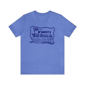 McGarvey's Boat Drive-In, Vermilion Ohio vintage ad Tshirt - Picture 1 of 5