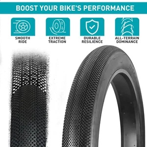 E Bike 20/26x4.0 Fat tire 20 x 4 Fat tire 20x4 Bike tire 1 Pack Heavy Duty Hi... - Picture 1 of 12