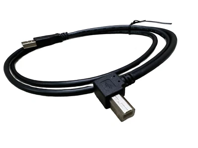 Startech.com 1m Usb 2.0 A To Left Angle B Cable - M/m - Usb For Printer, - Image 1 of 4