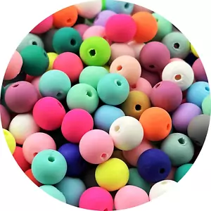 200Pcs 6Mm Polymer Clay Beads round Spacer Beads Heishi Vinyl Beads for Making B - Picture 1 of 12
