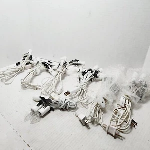 Dept 56 Christmas Village 6-Socket Light Cord Bulb Switch LOT/6 & (1) 3-Bulb - Picture 1 of 12