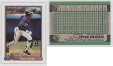 2017 Bowman 70th Anniversary Buybacks Silver Otis Nixon #1991-571