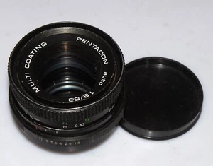 EXC MC Pentacon 1.8/50 mm Famous German lens M42 screw Mount - Picture 1 of 5