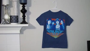 Stranger Things Navy Blue Heather Palace Arcade T Shirt Boys Size Medium 10/12 - Picture 1 of 13