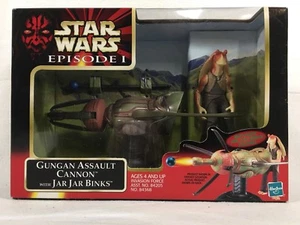 Star Wars Episode I - Gungan Assault Cannon with Jar Jar Binks Action Figure - Picture 1 of 3