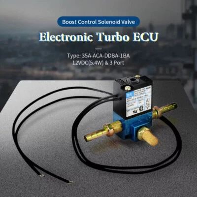 MAC Electronic Boost Control 3 Port Solenoid Valve 5.4W DC 12V 35A-AAA-DDBA-1BA - Image 1 of 4