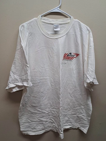 NHRA Doug Herbert Autographed Men's T-Shirt XXL Cover