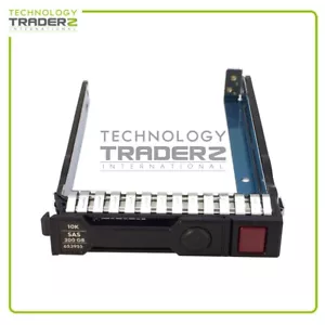 653955-001 HP 300GB 10K SAS 6Gbps 2,5" Festplattenfach nur 651687-001 - Bild 1 von 1