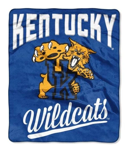 NCAA College Kentucky Wildcats 50"x60" Northwest Company Plush Throw Blanket Cover