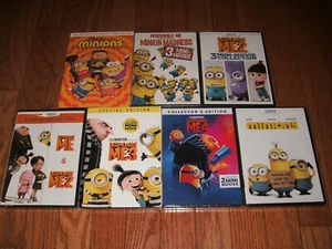 Brand New Sealed. Despicable Me set on DVD. 1, 2, 3, 4, Minions & Rise of Gru - Picture 1 of 1