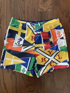 Polo Ralph Lauren Flaggen Bermuda Performance Shorts XXL Neu mit Etikett - Bild 1 von 5
