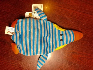 GUND Little Littles Beanbag PENGY #4038760 STRIPE 9" lungo nuovo con etichette - Foto 1 di 1