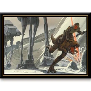 Imán de arte plano Star Wars At-At Concept - Imagen 1 de 1