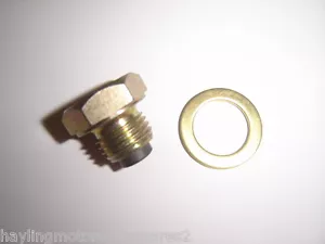 AFTERMARKET MAGNETIC OIL DRAIN BOLT SUMP PLUG FOR YAMAHA FZS1000 FZS 1000 FAZER - Picture 1 of 1