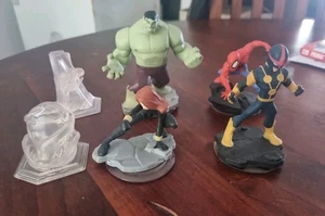 Disney Infinity Figures - Xbox 360 - Heros - Power Ups - Book - Game X2 - Picture 1 of 7