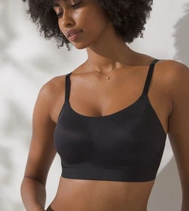 NEU Soma Intimates Enbliss Luxe verstellbarer Bralette schwarz Größe Medium - Bild 1 von 4