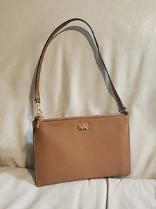 Neu Michael Kors MK Tasche, Geldbörse, Handytasche, Portemonnaie Kalbsleder braun hellbraun Leder - Bild 1 von 11