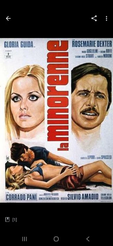 Gloria Guida In La Minorenne public domain - Bild 1 von 1