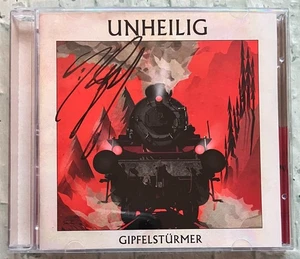 ORIGINAL Autogramm von Unheilig. pers. gesammelt. Auf CD Cover. GIPFELSTÜRMER - Bild 1 von 1