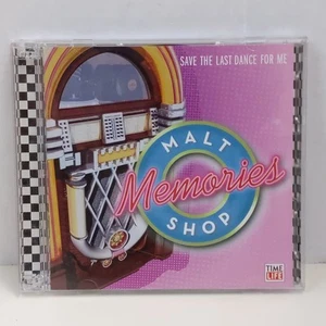 Time Life Malt Shop Memories Save the Last Dance for Me CD Classic Oldies Hits - Imagen 1 de 4