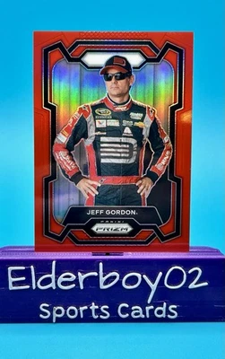 Jeff Gordon /299 Red Prizm 2024 Panini Prizm Racing Nascar Chevrolet - Изображение 1 из 2