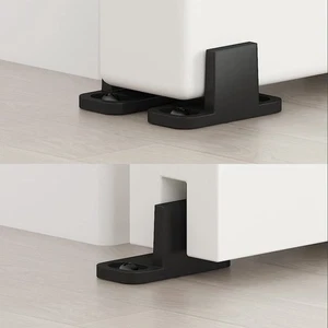 2x Sliding Barn Door Floor Guides Closet Door Guides Hardware Bottom Track Guide - Picture 1 of 13