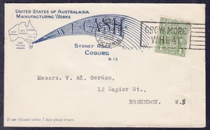 Estampillas australianas.Pre decimales.1930.W.E.E.E.E.Funciones de fabricación.KGV.1d verde. - Imagen 1 de 1