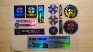 Adesivo Resident Evil - Fan Sticker - Piccolo adesivo per fan horror - #2 - Foto 1 di 2