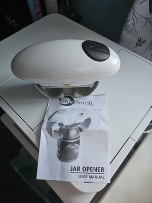 TOTALMENTE NUEVO abridor de tarros a batería One Touch *Abre tapas de 1" - 4" *Probado Foto 1 de 4