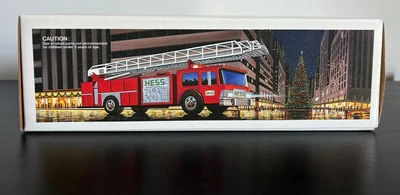 1986 Vintage Hess Toy Fire Truck Bank with Original Box Mint Condition - Изображение 1 из 4