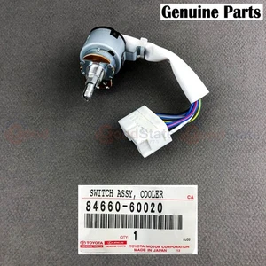 Genuine Toyota LandCruiser 79 Series VDJ HZJ Heater Blower Control Switch - Picture 1 of 4