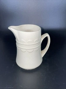 vintage Homer Laughlin Granada Whitestone creamer U S A - Picture 1 of 12