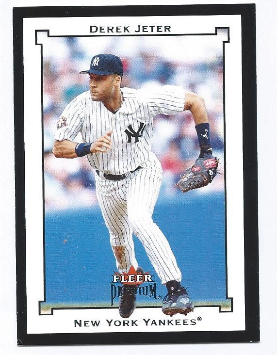 2002 Fleer Premium  DEREK JETER (Yankees) - Image 1 of 1
