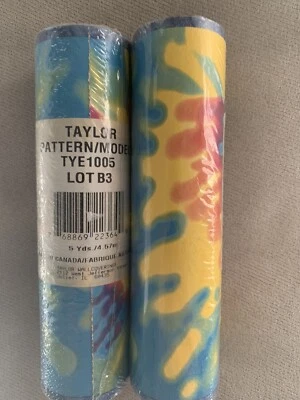 Papel tapiz Tie Dye Butterfly Border Taylor TYE1005 prepegado nuevo en stock Foto 1 de 4