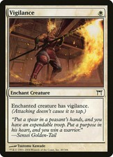 FOIL Vigilance | MtG Magic Champions of Kamigawa | English | Near Mint