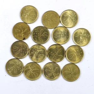 ITALIA REPUBBLICA Lotto 15 monete da 20 lire tutti anni diversi - Ottime - Picture 1 of 1