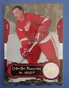 2008-09 O-PEE-CHEE PREMIER  - MR HOCKEY Gordie HOWE silver spectrum #31 /75 made - Picture 1 of 10