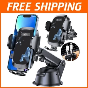 Support téléphone voiture universel - sécurisé, réglable et comprend des accessoires supplémentaires - Photo 1 sur 8