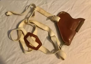 Bucheimer A-600 Leather Shoulder Holster ( Fits COLT Cobra 2" 08D ) - Picture 1 of 11