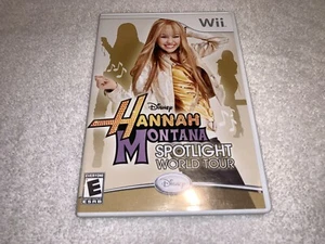 Juego Hannah Montana: Spotlight World Tour (Nintendo Wii, 2007) ¡Número completo como nuevo! - Imagen 1 de 3