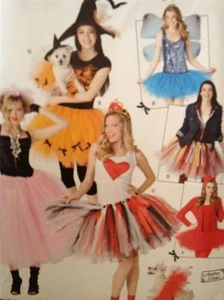 Simplicity Sewing Pattern 0212 / 2074 Ladies & Dog Tutus Size One Uncut - Foto 1 di 4