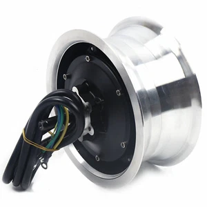 60V 2800W Brushless Elektroroller Nabenmotor Frontantrieb + Heckantrieb 11 Zoll - Bild 1 von 5