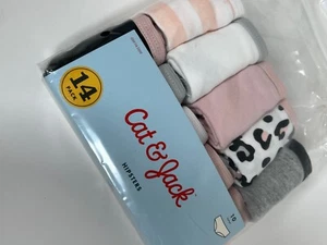 NWT Girls Size 10 Cat and Jack Panties Panty Pack -- 10 in Pack, not 14 - Picture 1 of 4