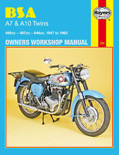 Haynes Workshop Manual For BSA Golden Flash (646cc) 1954