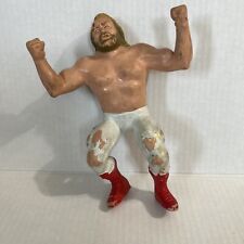 Big John Studd WWF Wrestling Superstars 1984 8' Figure Rubber Vintage Heavy Wear
