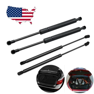 4pcs Bonnet and Trunk Gas Strut Lift Support Prop Rods For Infiniti Q50 2014-18 - Picture 1 of 10
